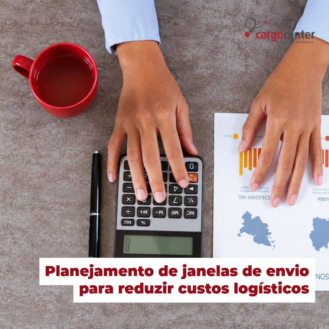Planejamento de janelas de envio para reduzir custos logísticos