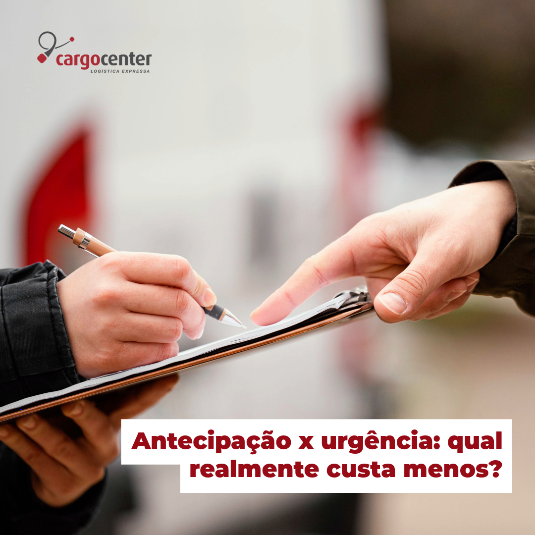 Antecipação x urgência: qual realmente custa menos?
